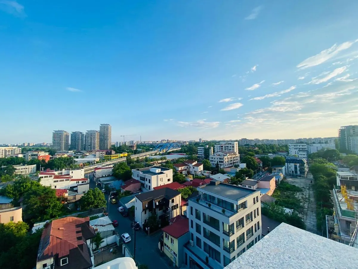 Soho Apartment - City View With Rooftop Garden Bukarest
